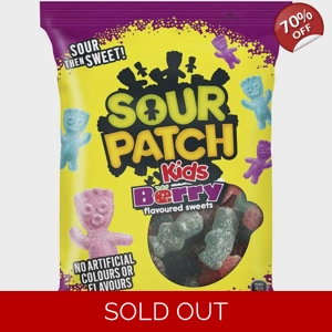 Sour Patch Kids Berry - Gummy Chewy Sweets - 170g Bag - AUSTRALIA